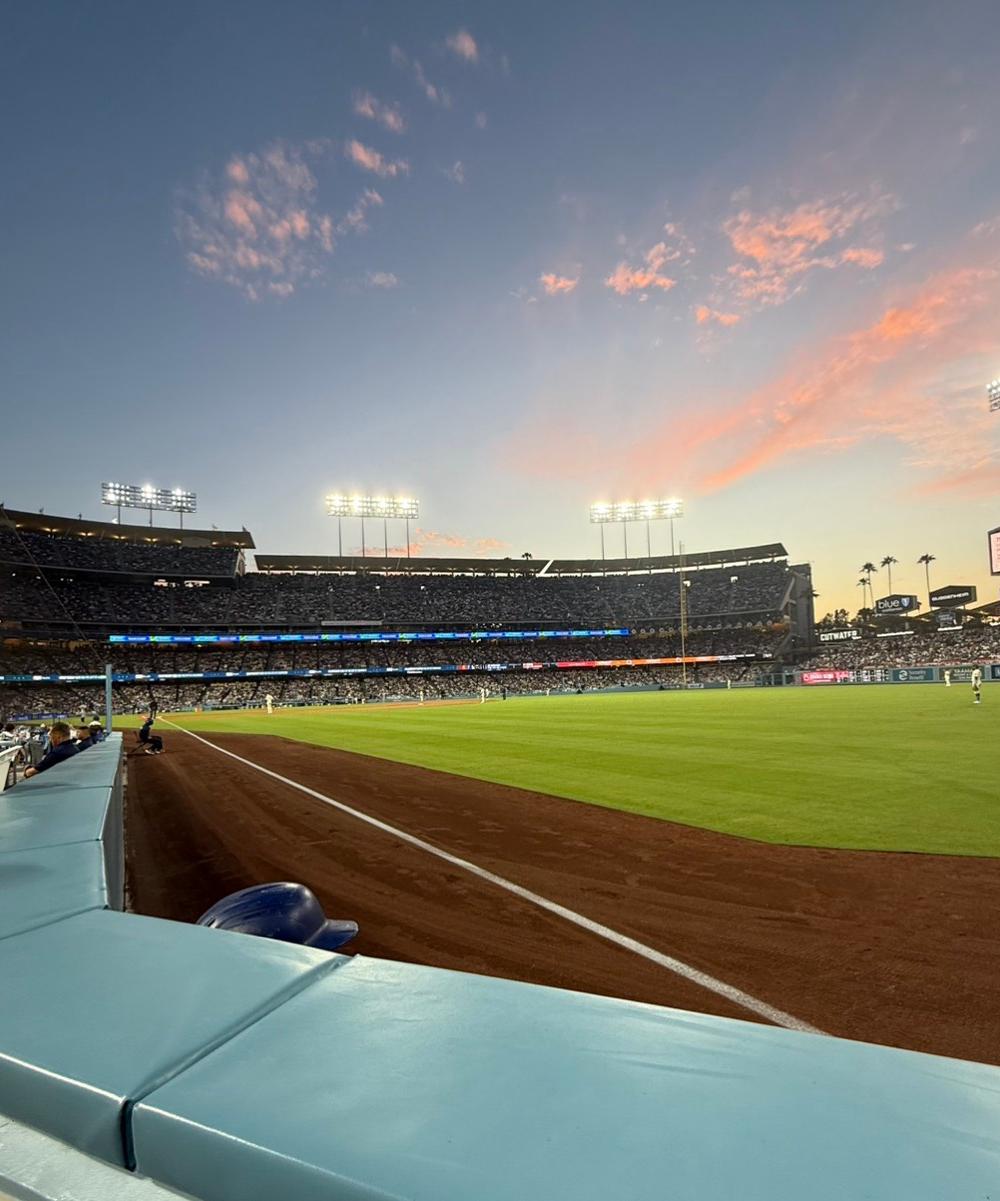 Photo from Dodger Stadium