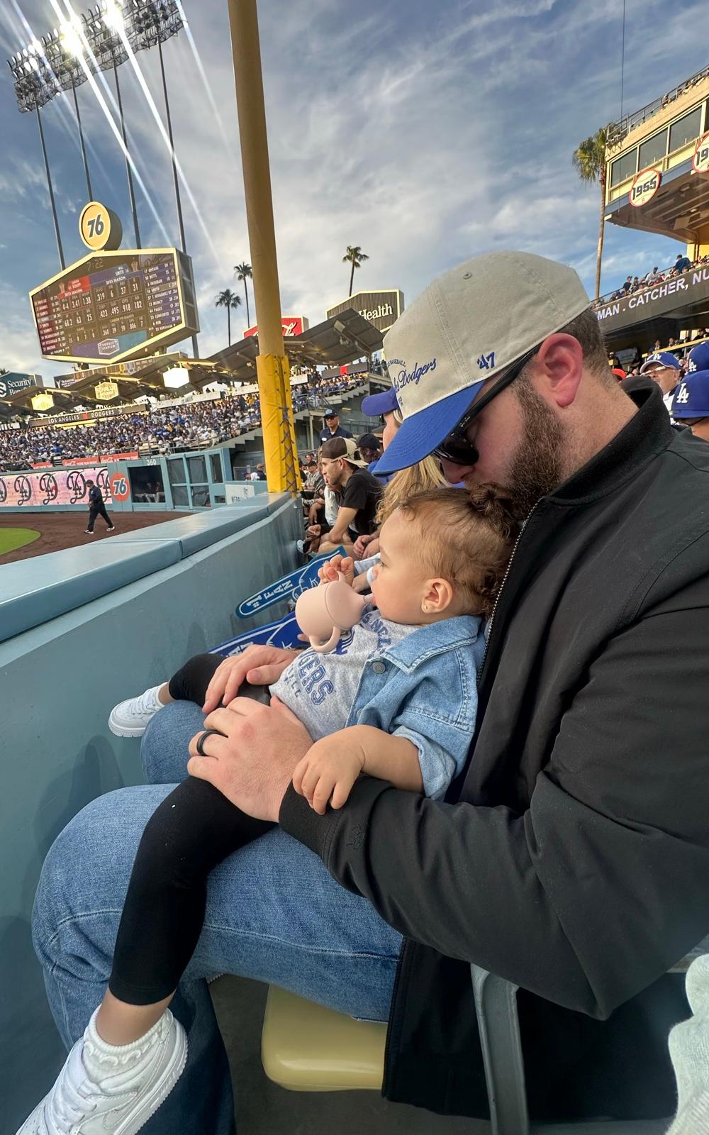 From the stands