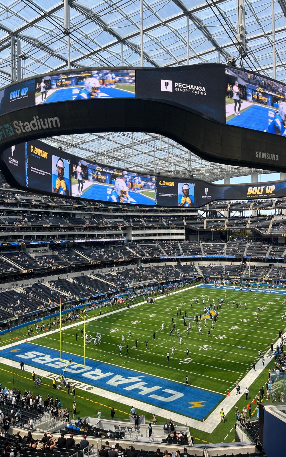 A fan's photo from the game