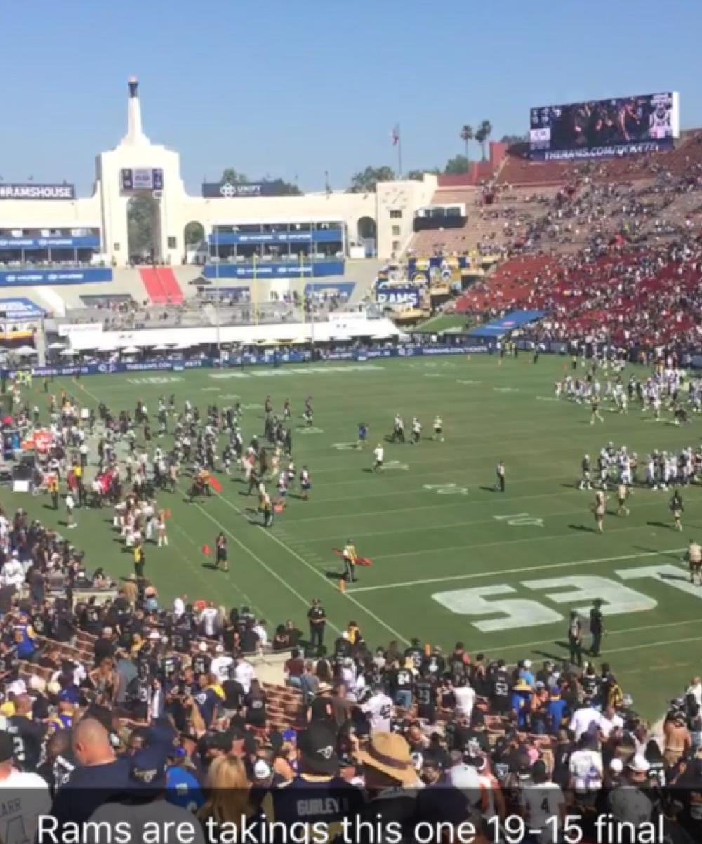 Photo from Los Angeles Memorial Coliseum