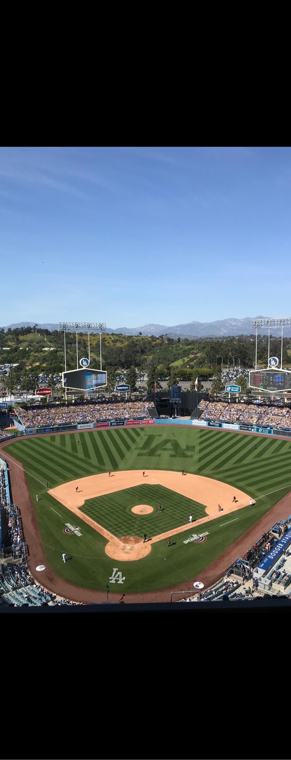 Photo from Dodger Stadium
