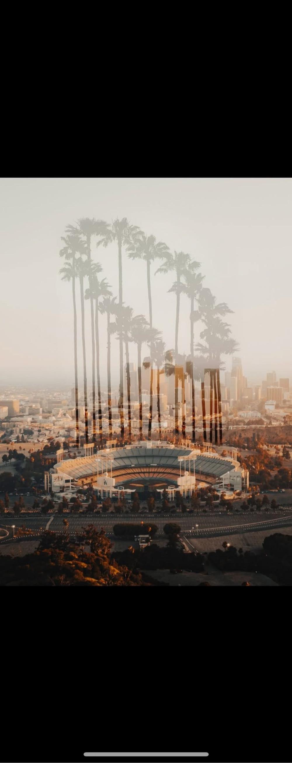 Photo from Dodger Stadium