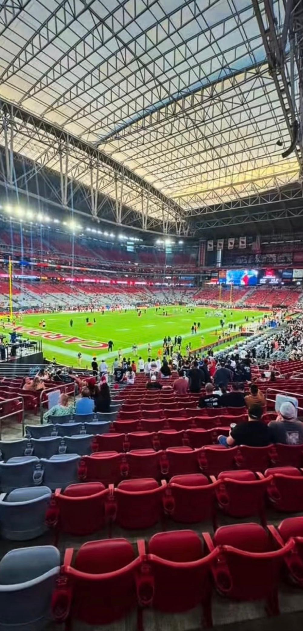 Fan photo from State Farm Stadium